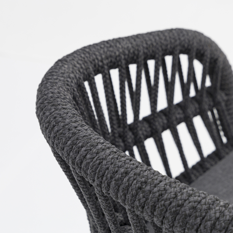custom rope weaving stool