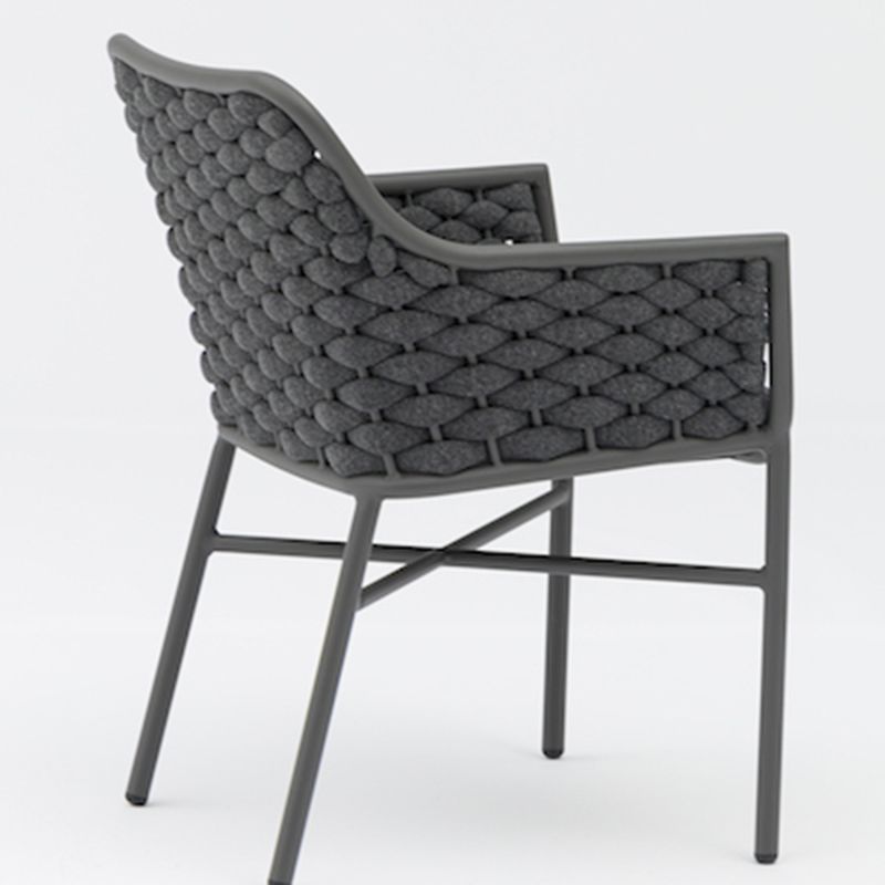 olefin flat rope rubber core chair