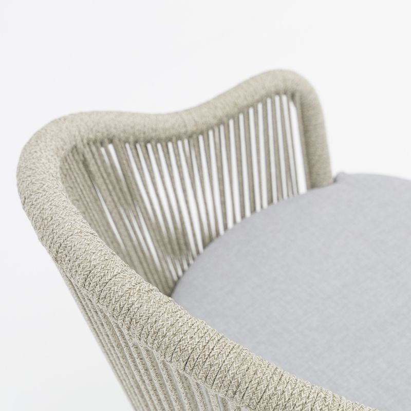 olefin rope chair manufactured