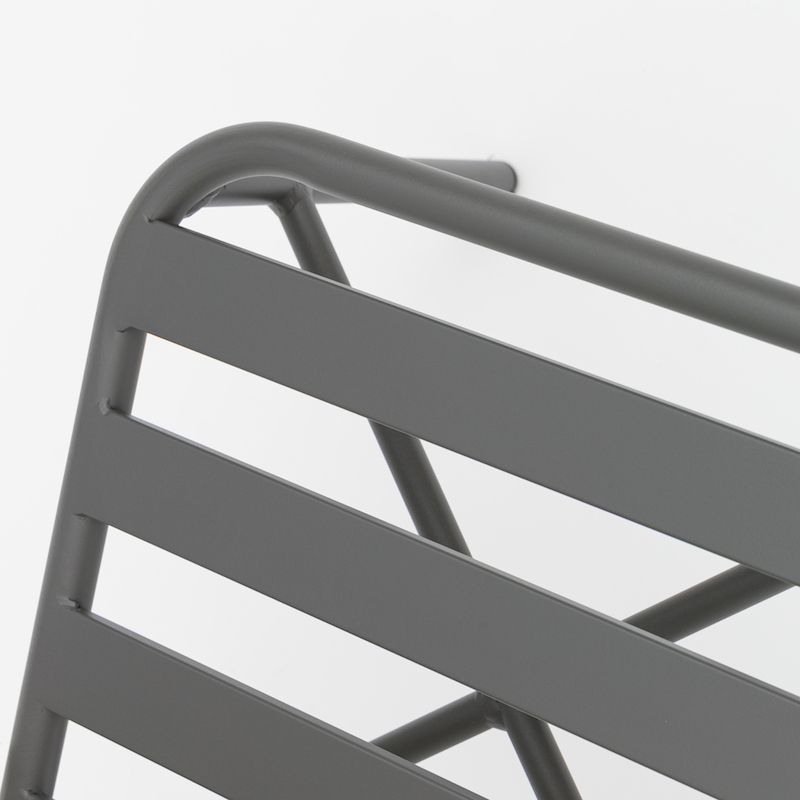 rattan chair with aluminium frame